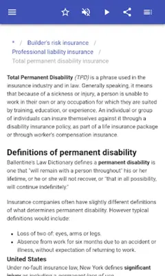 Insurance law android App screenshot 11