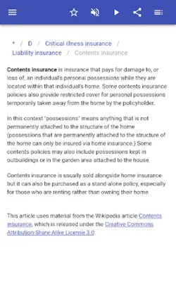 Insurance law android App screenshot 5