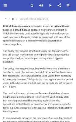 Insurance law android App screenshot 7